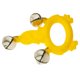 thumbnail image 5 of Campanas sonajero percusión de mano instrumento musical juguete Amarillo claro CUTICAT Hand Bell Jingles Toy, 5 of 6