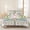 LightGreen, variant on 3 Pieces Queen Quilt Set,Abstract Panthers on Pink Soft Bedding Sets with 1 Quilt & 2 Pillow Shams,Summer Tropical Animals Summer Bedspread Lightweight Coverlet Comforter for All Season