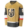 thumbnail image 2 of Men's Fanatics Jack Eichel Gold Vegas Golden Knights Home Breakaway Jersey, 2 of 3
