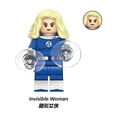 thumbnail image 3 of Paquete de 6 Figuras de Bloque de Construcción Antorcha Humana, Juguetes Mini Coleccionables para Fans de Superhéroes, Ideales para Decorar Pasteles o Sorpresas de Fiesta, 3 of 7