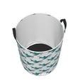 thumbnail image 5 of Uemuo Cartoon Shark Pattern Circular Laundry Hamper Basket with handles,Collapsible laundry basket,Large capacity laundry hamper,Laundry Organizer-, 5 of 8