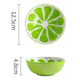 thumbnail image 2 of Cuencos pequeños de cerámica con diseño de limón y fruta pintados a mano, para helado, aperitivos, cereales y postres, 2 of 5
