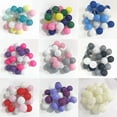 thumbnail image 6 of Battery Colorfull Cotton Garland 3.5cm LED Balls Christmas String Holiday Lights for Home Decoration Wedding Fairy Bedroom Decor, 6 of 9