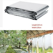 Silver Reflective Mylar Film Sheets Garden Greenhouse Covering Foil Sheets Mylar Roll for Grow Room Effectively Increase Plants Growth