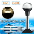 thumbnail image 1 of 12V IP65 Waterproof Marine Boat Pontoon LED Navigation Lights Stern Anchor Pole Light, 1 of 9