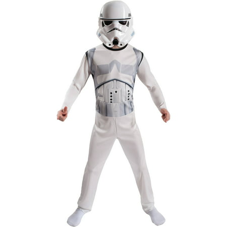 Star Wars Storm Trooper Child Costume Role Play Set, Size Medium