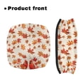 thumbnail image 2 of COEQINE Fall Maple Leaves Rollator Seat Back Cover for Women Cardinal Rollator Seat Cover Set of 2 Walker Seat Cover Replacement for Men, 2 of 7