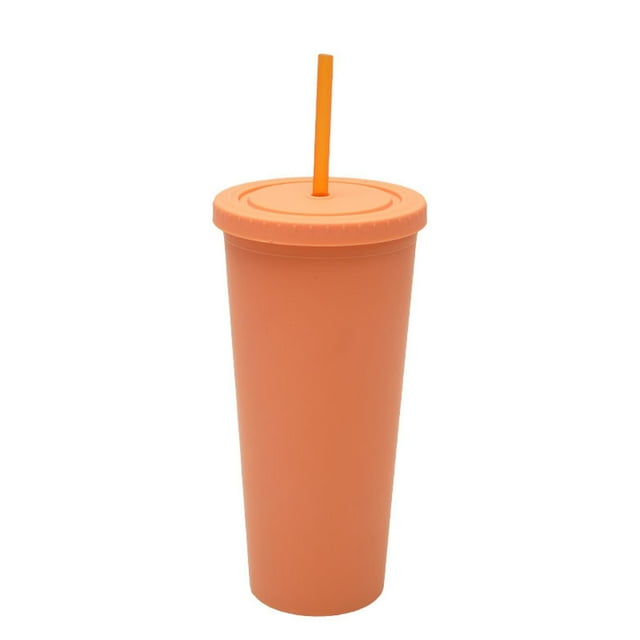 CHENMEI Gobelets à Café Multicolores avec Couvercles et Gobelets Acryliques Colorés de 25oz avec Couvercles et Gobelet à Double Paroi Réutilisable