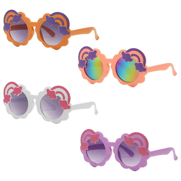 GJX 4Pcs Baby Sunglasses Toddler Boy Sunglasses Girls Sunglasses,Style1
