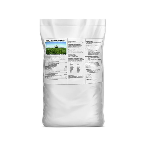 Grasshopper 19-19-19 Foliar Fertilizer