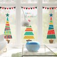 thumbnail image 3 of NETSENG Christmas Window Clings Decals, Merry Christmas Wall Decal Sticker Fits for Door Showcase Home Mural Decorations 2 Pcs, 3 of 6
