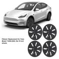 thumbnail image 4 of 4PCS Wheel Hub , Matte Black Anti Scratch Wheel Rim Cover For  Model Y 2020 To 2023, 4 of 8