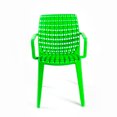 thumbnail image 2 of Silla Para Restaurante Con Brazos En Polipropileno Verde Manuel Delgado HFR-5115B VERDE, 2 of 2