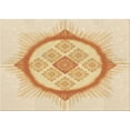 thumbnail image 1 of Ahgly Company Indoor Rectangle Patterned Golden Blonde Gold Area Rugs, 4' x 6', 1 of 6