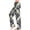 A Navy, variant on Women Pajama Pants High Waisted Women Printed Elastic Waistband Drawstring Pocket Fashionable Pajama Full Length Pants Gray M