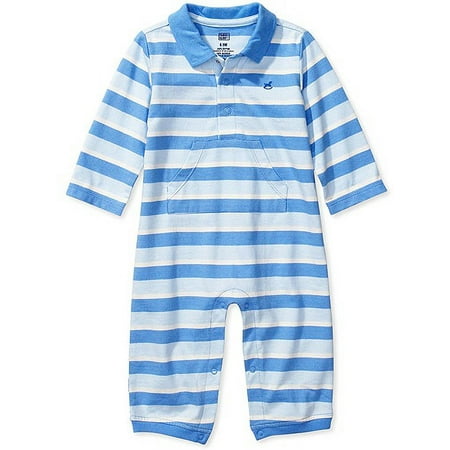 Newborn Boys' Striped Romper