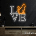 thumbnail image 2 of Glowneon Cat Love Neon Signs, Cat Led Signs For Pet Spa Clinic Decor, 2 of 5