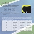 thumbnail image 4 of TiaoBug Kids Boys Girls Dance Shorts Athletic Sports Fitness Gymnastics Practice Activewear Biker Shorts Burgundy 14, 4 of 4