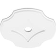 thumbnail image 2 of 16"OD x 2"ID x 5 1/2"C x 1"P Percival Architectural Grade PVC Contemporary Ceiling Medallion, 2 of 11