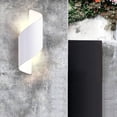 thumbnail image 3 of Wall Lamp LED Spiral Sconce Wall Hanging Night Lamp for Bedroom Garden Hotel Decorative Lighting Background Sconces Decor 12W - white cold light, 3 of 7
