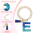 thumbnail image 3 of Encanto de letra Uxcell para taza Stanley Tumbler, accesorios de encanto inicial, llavero letra E, 3 of 7