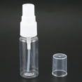 thumbnail image 6 of 50-pack Empty Clear Plastic Fine Mist Bottles with Microfiber Cleaning Cloth, 20ml Refillable Container Perfect for Cleaning Solutions, Oils, Air Freshener, Toner and More, 6 of 8
