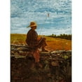 thumbnail image 3 of Homer, Winslow 19x24 Black Modern Framed Museum Art Print Titled - On Guard, 3 of 5