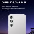 thumbnail image 3 of Elegant Choise 2Pcs Camera Lens Protector Tempered Glass for Samsung Galaxy S24 Ultra/S24 Plus/S24, Clear, 3 of 8