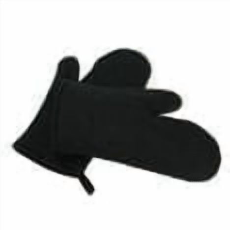 HEETLY 11-Inch Quilted Cotton Oven Mitts, 1-Pair Set, 320°F Heat Resistant, Green