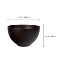 thumbnail image 5 of FOLOYORI Lightweight Fiber Wood Bowl, 1 Pack Round Coffee Table Bowl for Home Decor and Everyday Use, 5 of 8