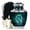 CAT URN-18, variant on JAGASY Cat Small Urn for Male & Female Remains - Tiny White Cat Urns for Mom and Dad - Small Keepsake Green Urn for Adult Human Ashes - Cremation Urns for Grandmother - 3 Inch