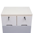 thumbnail image 6 of Dwellnix Storage Dresser Bedroom 6 Drawer Chest Organizer Cupboard Tower Cabinet w Lock, 6 of 7