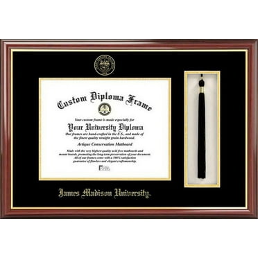 James Madison University 12" x 16" Tassel Box and Diploma Frame