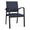 Castillo Batik Blue, variant on Newport Reception Waiting Room Healthcare 18.5" Guest Chair / Black Steel / Blue