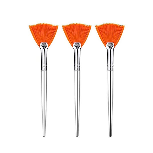 Face Mask Brush Set Includes Soft Fan Facial Brushes Acid Applicator Brush Soft Applicator