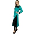 thumbnail image 4 of Bimba Women Indian Ethnic Kurta Kurti Rayon Blouse Formal Casual Summer Tunic, 4 of 8