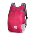 thumbnail image 2 of Mochila plegable para viajes al aire libre, impermeable, para campamento, senderismo, mochilas (rosa roja) Likrtyny  Para Estrenar, 2 of 8