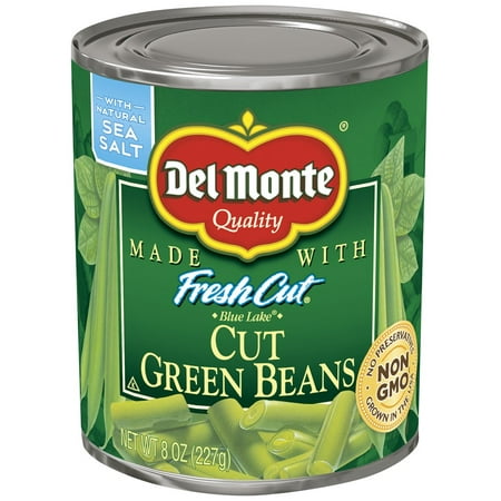 - Del Monte Cute Green Beans, 8 Oz