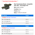 thumbnail image 2 of Rear Transmission Mount - Compatible with 1988 - 1993 Dodge D150 1989 1990 1991 1992, 2 of 2