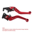thumbnail image 3 of Motorcycle Clutch Brake Lever, Handle CNC Aluminum Drum Brake Lever Set for GY6 CG125 with Precision Machined Pivot Bore Enhances Riding Security, 3 of 7