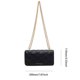 thumbnail image 3 of Bolso cruzado con cadena para mujer, Bolso cuadrado clásico informal, Bolso ligero para citas diarias, 3 of 8