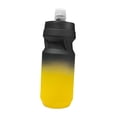 thumbnail image 3 of Botella de agua de bicicleta 600 ml de botella de agua de bicicleta de montaña para correr gimnasio de viaje Negro amarillo, 3 of 8