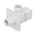 thumbnail image 4 of Water Outlet Valve, Thickened Copper Hot Cold Water Mixing Valve Gravity Forging White 1/2in  For Home, 4 of 8