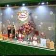 thumbnail image 3 of RV Etiqueta engomada de la ventana de Navidad Guirnalda Santa Claus Muñeco de nieve Árbol Calcomanía oso de fresa Electrónica, 3 of 5