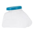 thumbnail image 1 of 1Pack Adults Foot Cast Cover Sky Blue Knee Cast Protector Waterproof for Shower Bath Home Use Hospital Use 33X14in, 1 of 8