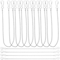 WORGEOUS 20pcs Alloy Hanging Chains with Hooks for Signs Planters Bird Feeders and Decorative Items Hanging Chains for Indoor and Outdoor