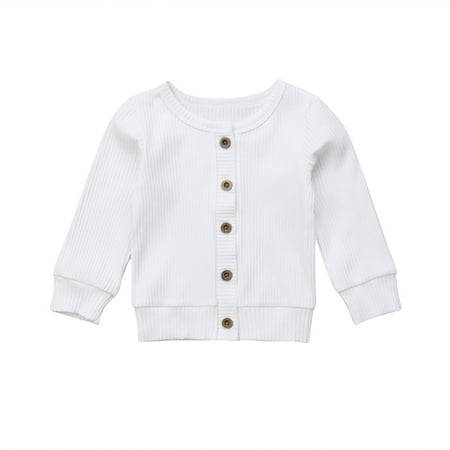 

Causal Coat Kids Baby Girls Long Sleeves Knitted Cardigan Sweaters Button Knitted Tops Sweater Tops Baby Jacket Baby Boy Knitted Sweater Cardigan Tops