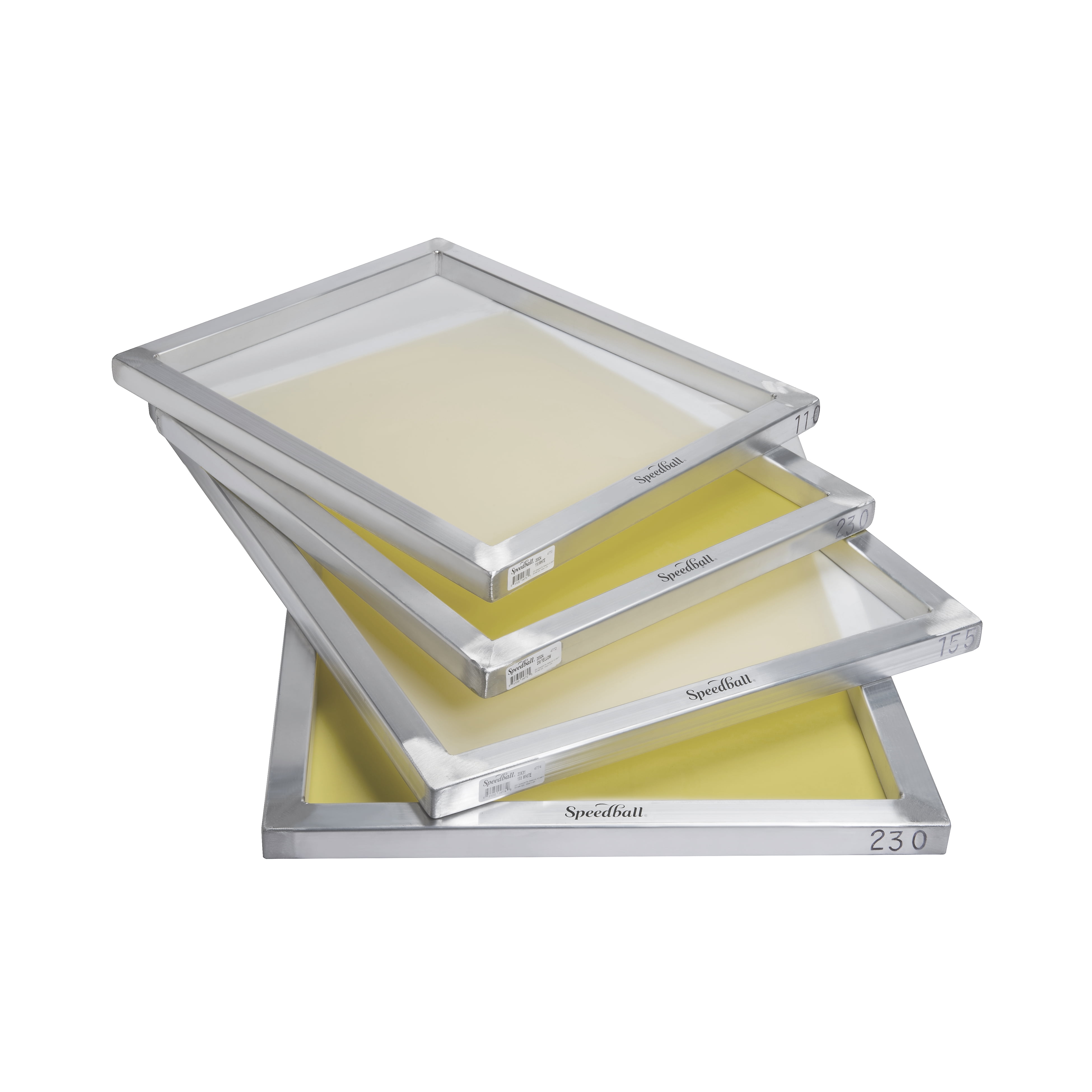 18" x 20"Aluminum Screen Printing Screens With 230 Yellow mesh count 2 Pack 
