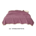 thumbnail image 4 of Xuniizn Soft Blankets, Throw Blanket for Couch, Flannel Sherpa Blanket Fleece Blanket for Adults, Cozy, Plush, Thicken, Reversible, Machine Washable, Purple, 4 of 7