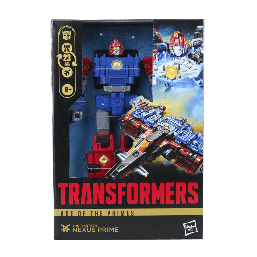 Transformers Toys Age of the Primes The Thirteen Nexus Prime 6" Action Figure, 8+
